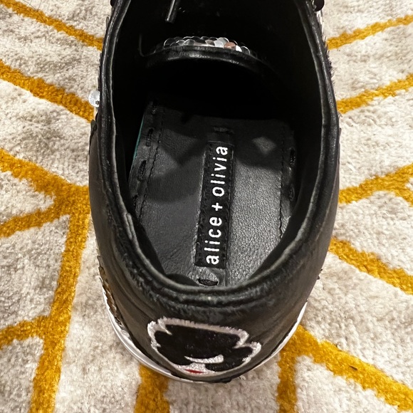 Alice + Olivia Ezra Sequin Platform Sneakers - Picture 5 of 7